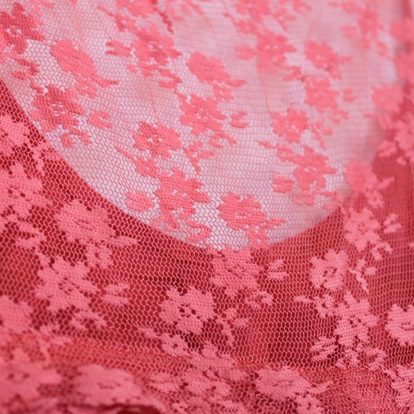 Trendy Size 40 Coral Drawstring Waist Dress - Picture 11 of 16